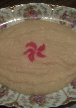 Una foto de Puré de manzana con mantequilla