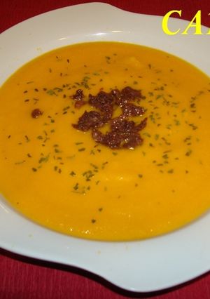 Una foto de Crema de ropa vieja