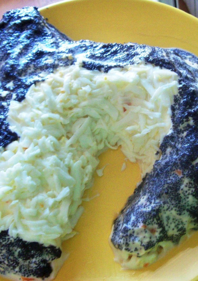 Una foto de Ensalada de salmón y patatas Mimosa