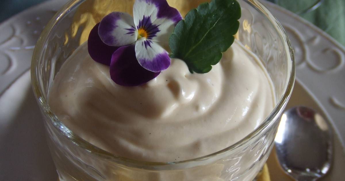 Espuma de manzana dulce Receta de
