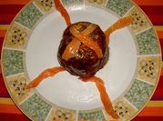 Una foto de budín de garbanzo