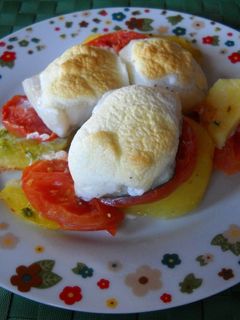 Una foto de Bacalao con muselina de alioli y perejil