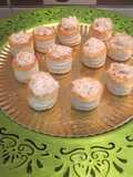 Canapés de brandada de bacalao