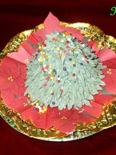 Una foto de Arbolitos Individuales Navideños (Pastelitos Navideños)
