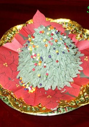 Una foto de Arbolitos Individuales Navideños (Pastelitos Navideños)