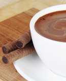 Chocolate a la taza del roscón de reyes