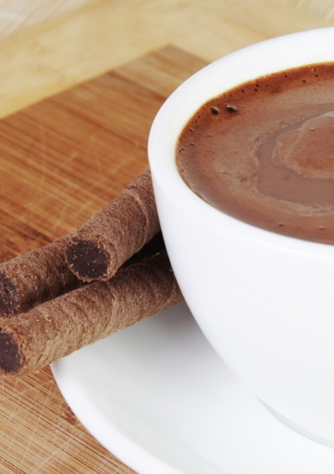Una foto de Chocolate a la taza del roscón de reyes