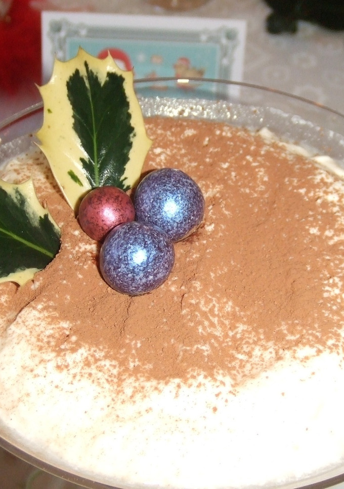 Una foto de Postre festivo