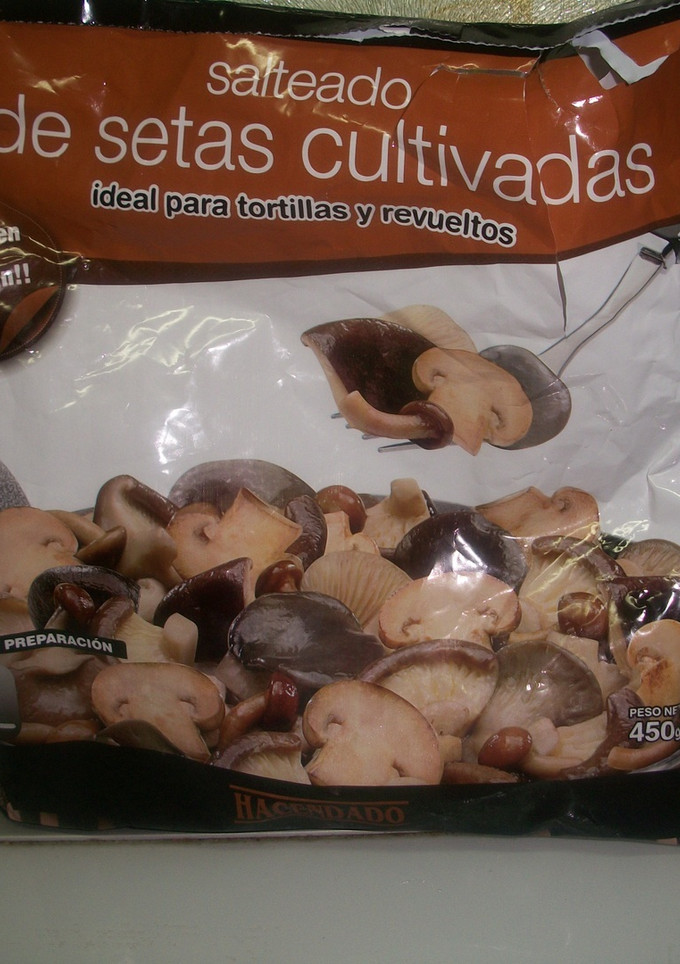 Una foto de Quiche de setas cultivadas