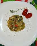 Tomates verdes salteados