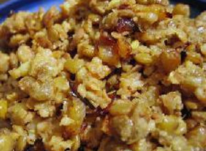 Foto principal de Mujaddara, receta de arroz y lentejas