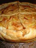 Tarta de manzana y crema frangipane