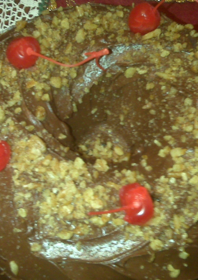 Una foto de Pastel de chocolate de mi cumpleaños