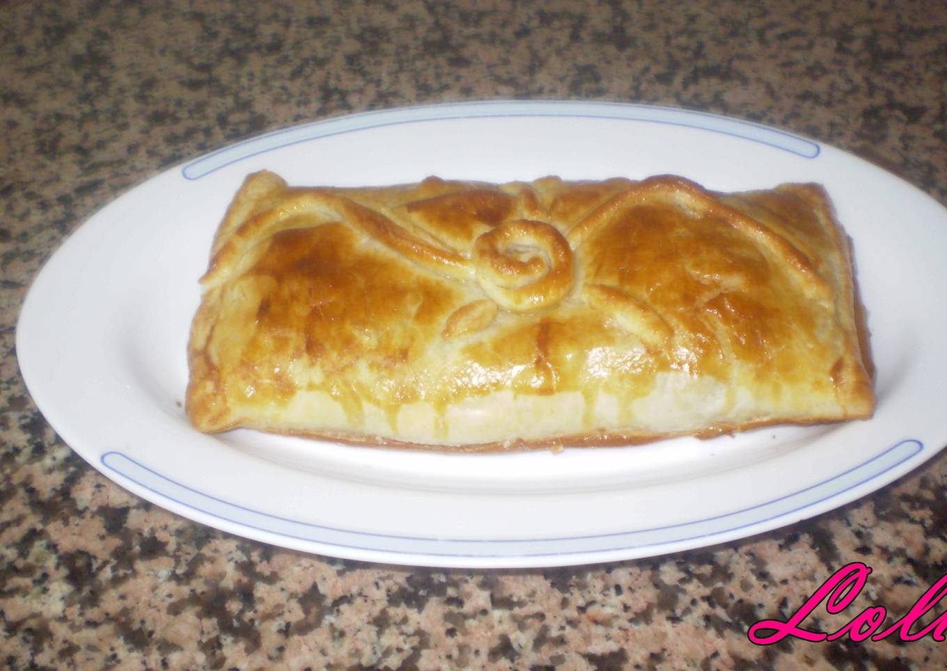 Hojaldre de pechuga al roquefort<br />