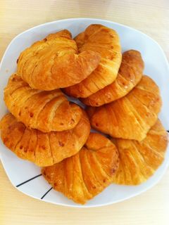 Una foto de Croissant frances
