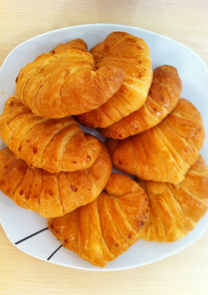 Una foto de Croissant frances