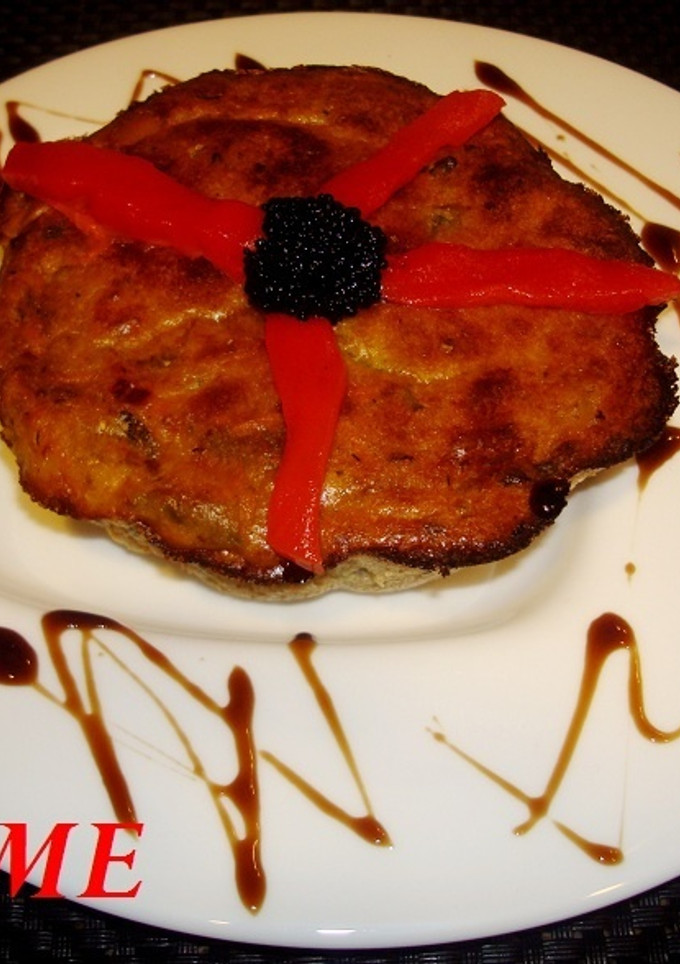 Una foto de Pastel de calabacín y piñones