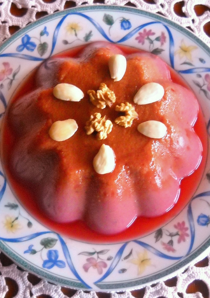 Una foto de Budín de remolacha