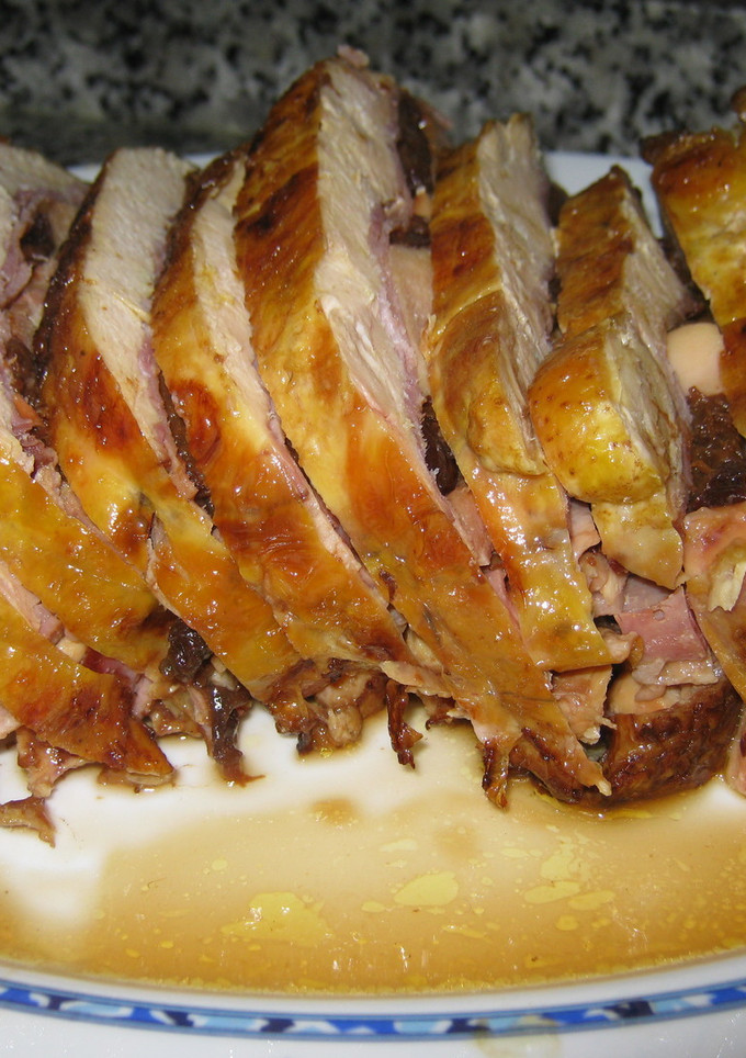 Una foto de Pollo relleno deshuesado