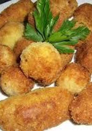 Una foto de Croquetas de cabrales