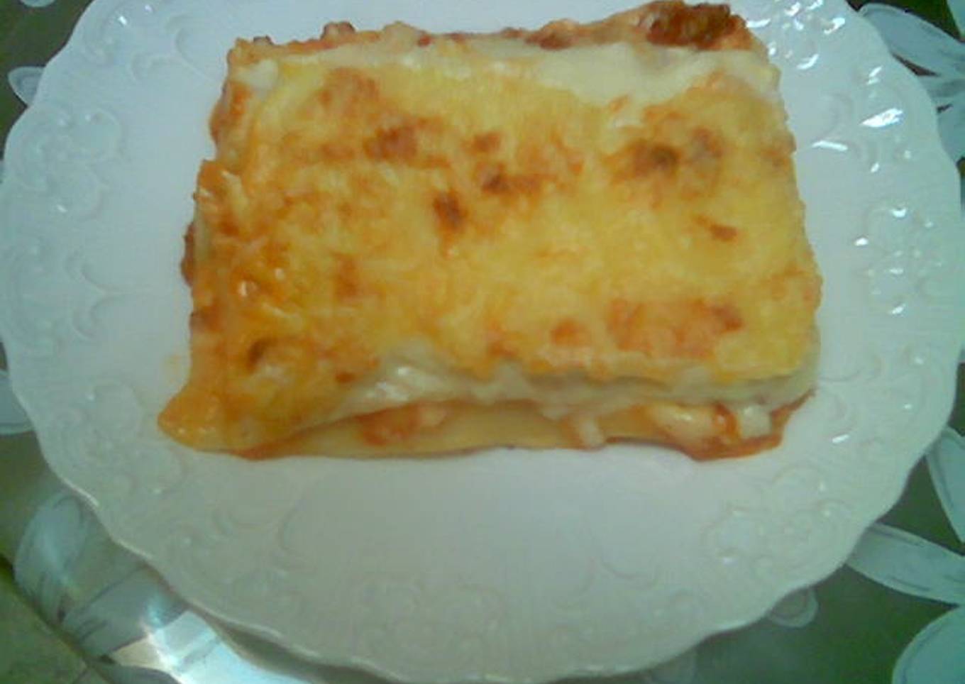 Lasagna al estilo de Puerto Rico