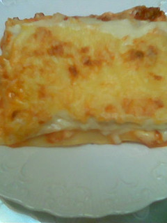 Una foto de Lasagna al estilo de Puerto Rico