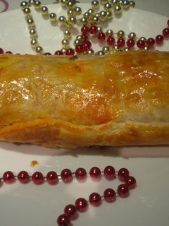 Una foto de Hojadre relleno de queso manchego