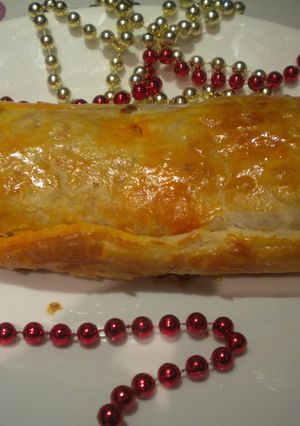 Una foto de Hojadre relleno de queso manchego