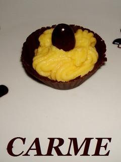 Una foto de Delicias de chocolate y crema de naranja