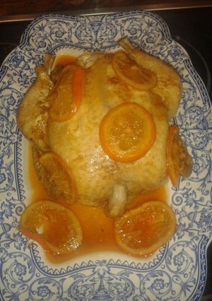 Una foto de Pollo al microondas