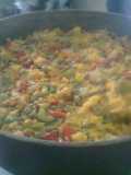 Arroz con pollo estilo gourmet 