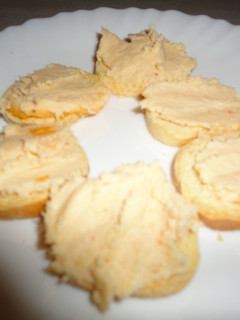 Una foto de Paté de merluza y langostinos