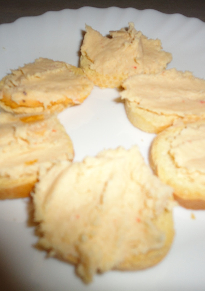 Una foto de Paté de merluza y langostinos