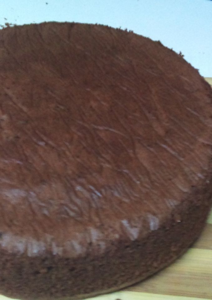 Una foto de Bizcochuelo de chocolate y nueces