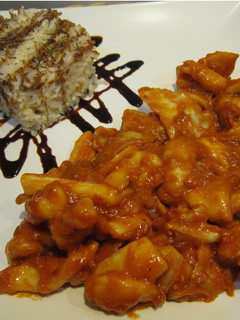 Una foto de Calamares en salsa americana