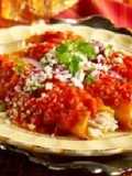 Chicken Red Enchiladas