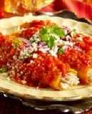 Chicken Red Enchiladas