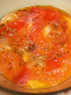 Una foto de Tomates confitados en microondas