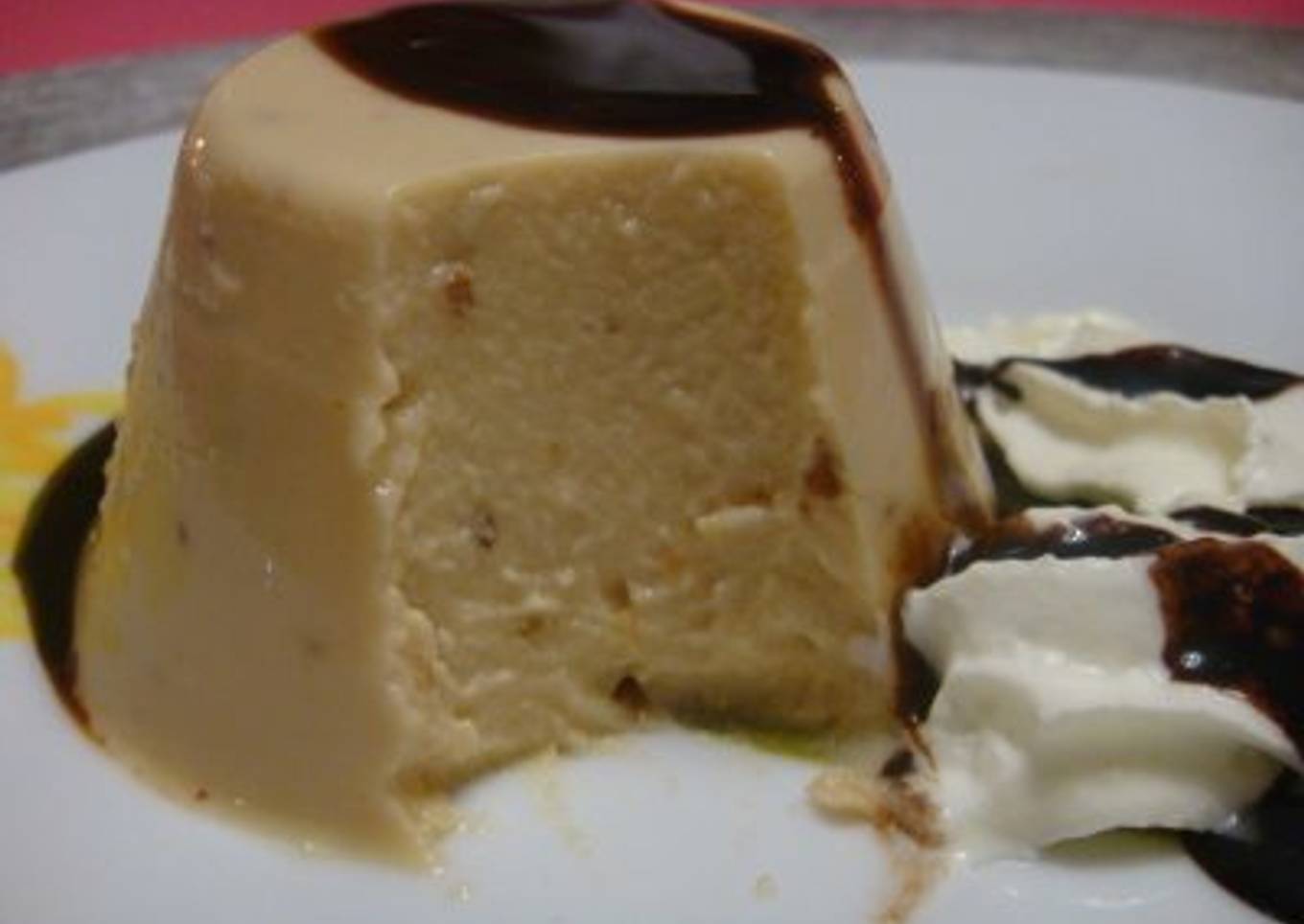 Flan de Turrón de Jijona en Thermomix