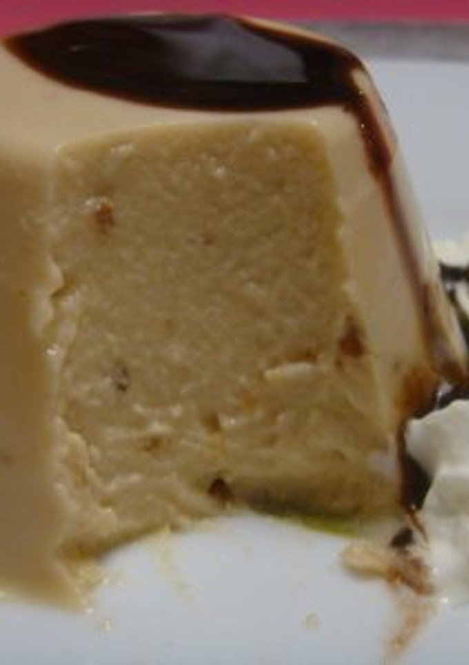 Una foto de Flan de Turrón de Jijona en Thermomix