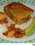 Pastelón de plátano maduro