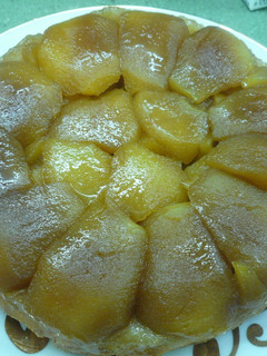 Una foto de Tarta de manzan tatten