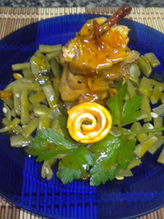 Una foto de Solomillo de cerdo a la naranja con vermouth