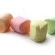 Cheese cake frio de marshmallow y frutas