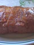 Pastel de carne con crema de champiñones