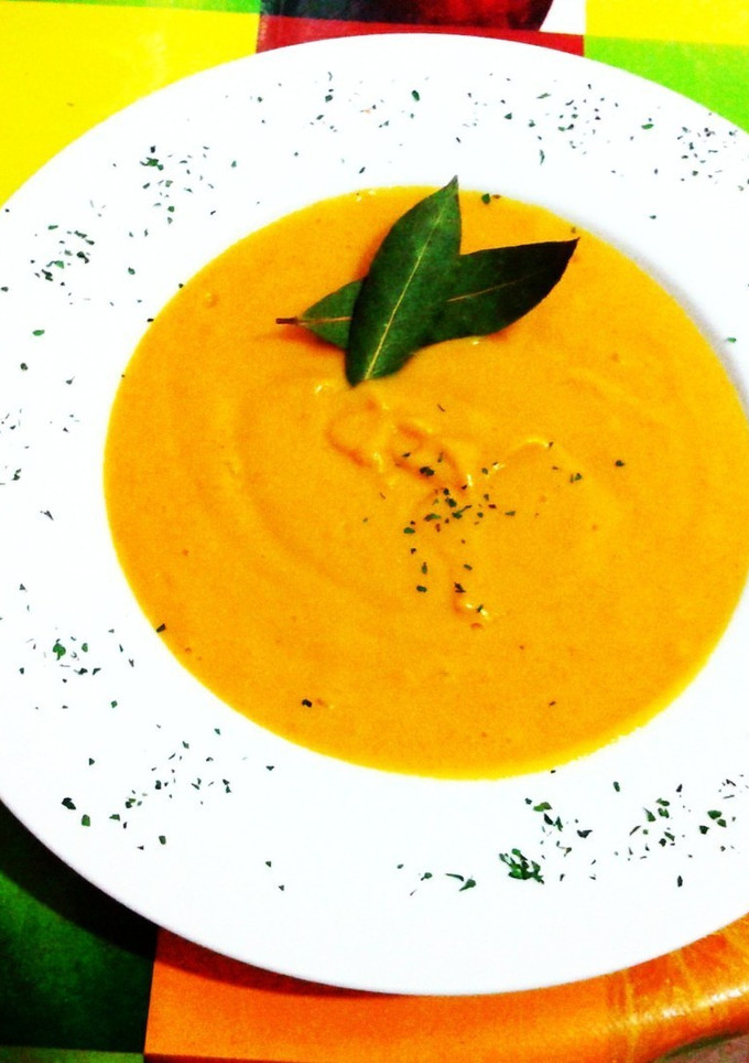 Una foto de Crema de zanahoria y más verduras