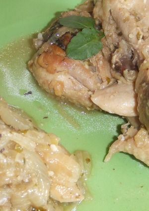 Una foto de Muslitos de pollo estrellados
