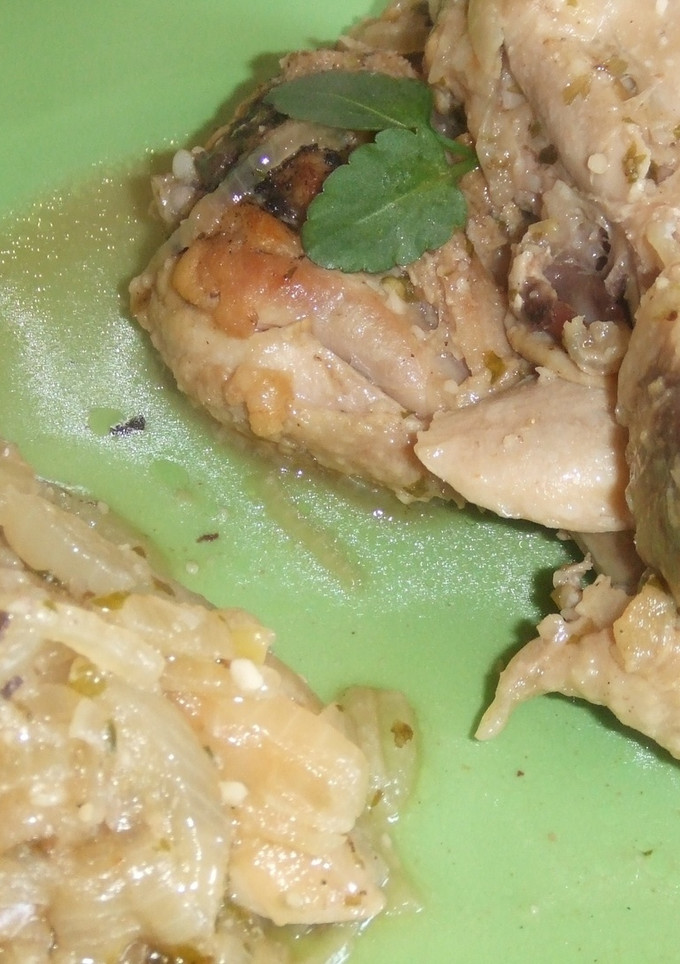 Una foto de Muslitos de pollo estrellados