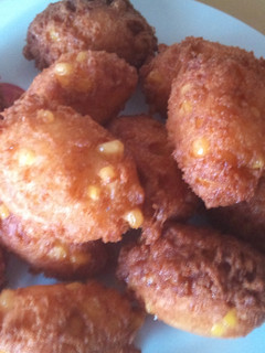 Una foto de Buñuelos de maíz fáciles
