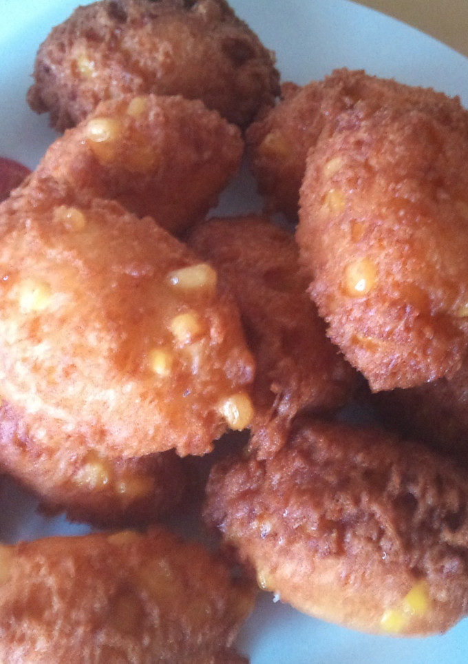 Una foto de Buñuelos de maíz fáciles